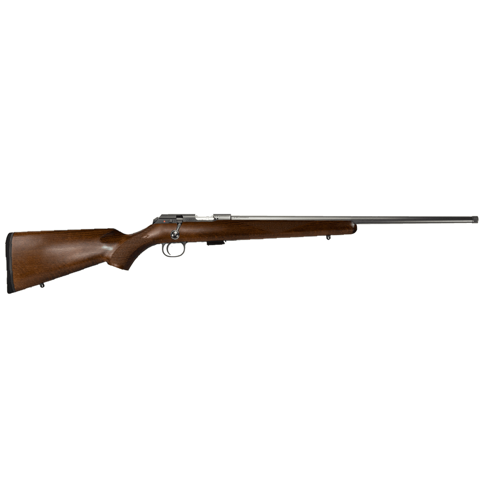 CZ 457 Beechwood 17HMR Kit with Scope and Rings