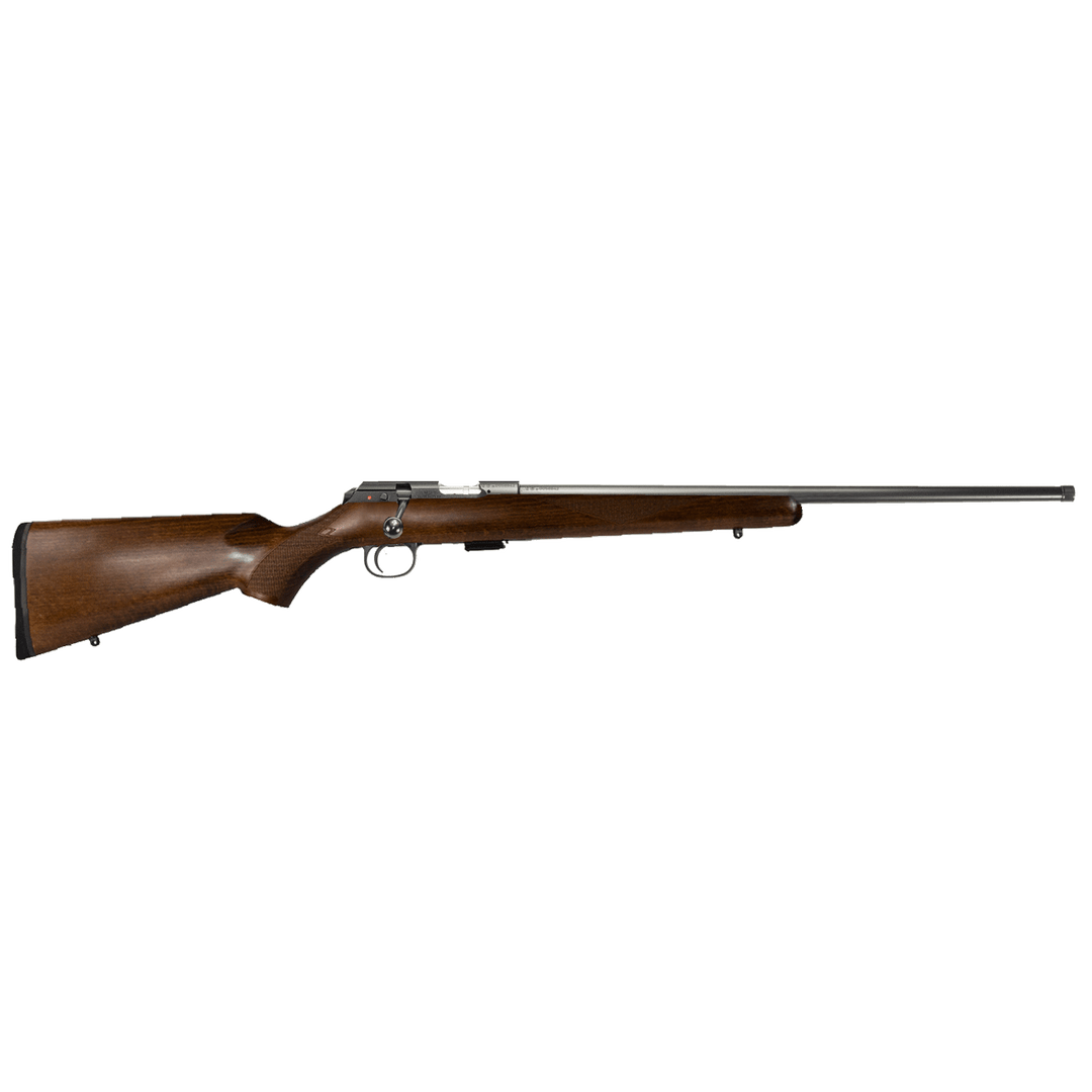 CZ 457 Beechwood 17HMR Kit with Scope and Rings