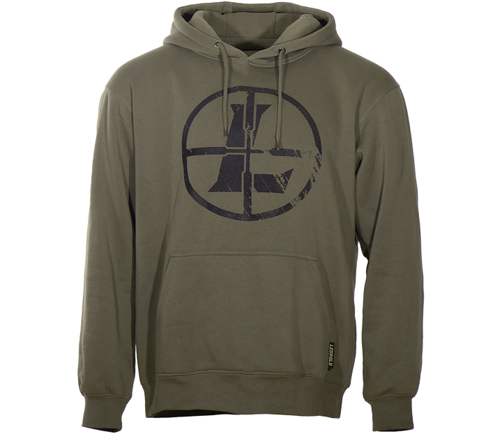 Leupold Distressed Reticle Hoodie Ash Green Xxx-Large