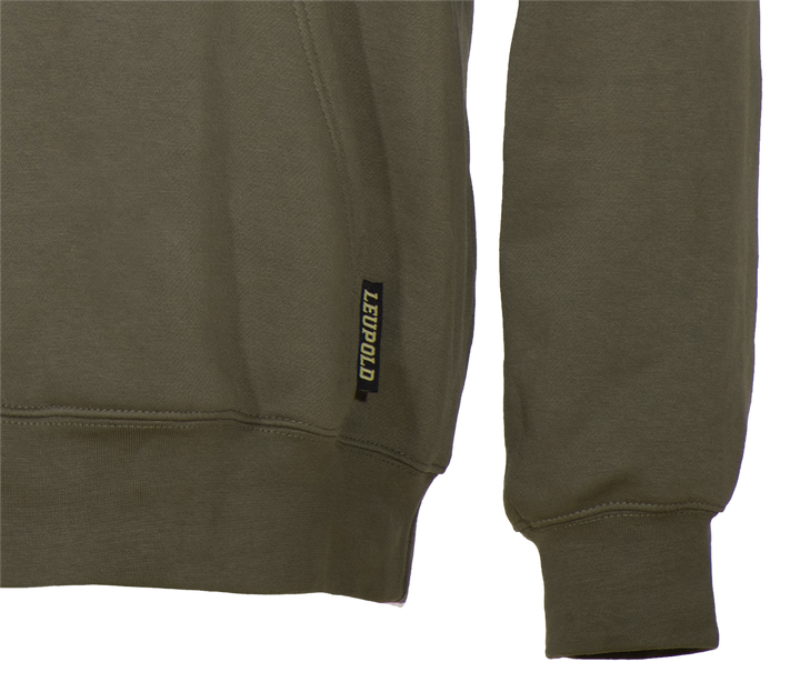 Leupold Distressed Reticle Hoodie Ash Green Xxx-Large