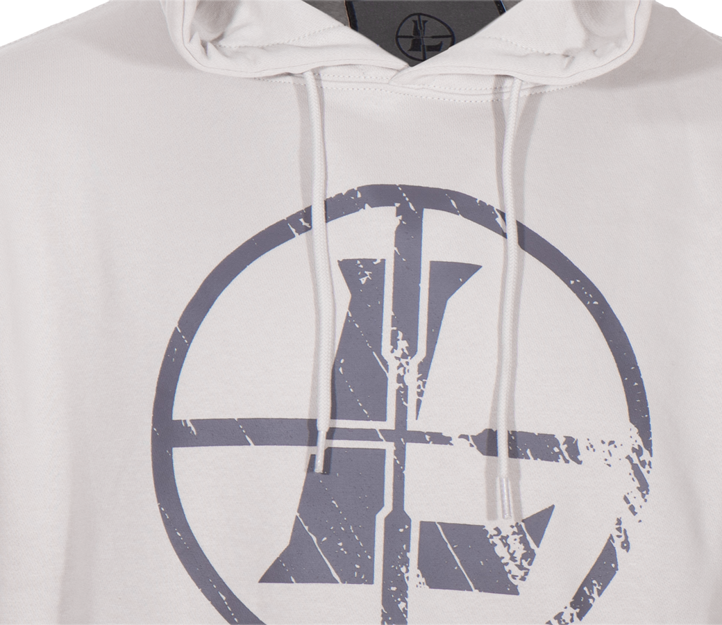 Leupold Distressed Reticle Hoodie Bone X-Large