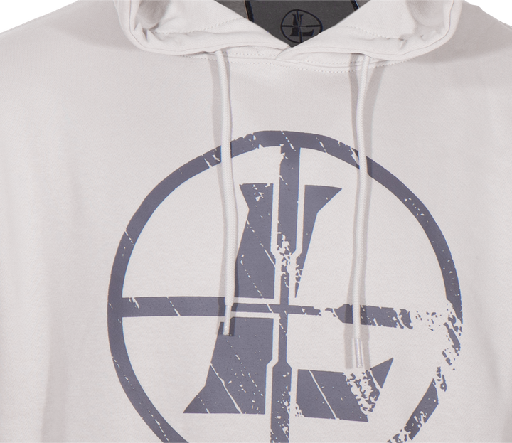 Leupold Distressed Reticle Hoodie Bone X-Large
