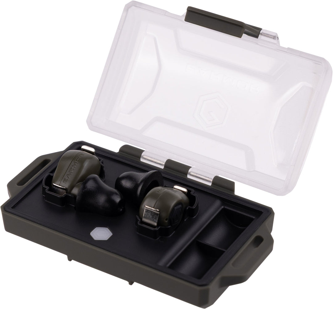 Earmor M23T AI electronic earbuds - Foliage Green