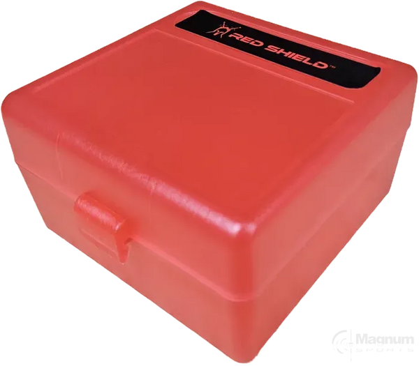 Red Shield Rifle .223 (or similar) Ammo Box - 100 Round