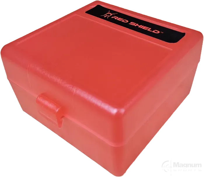 Red Shield Rifle .223 (or similar) Ammo Box - 100 Round