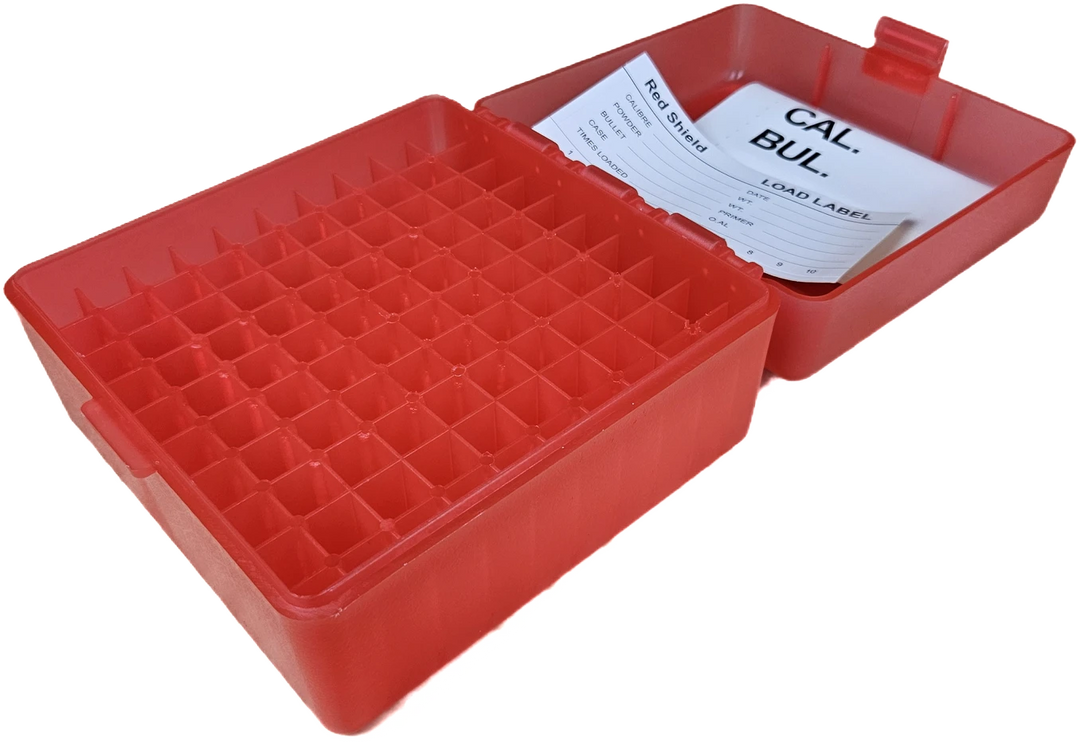 Red Shield Rifle .223 (or similar) Ammo Box - 100 Round
