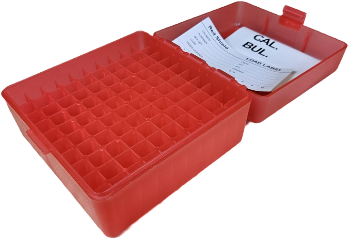 Red Shield Rifle .223 (or similar) Ammo Box - 100 Round