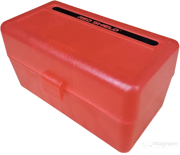 Red Shield Rifle .308 (or similar) Ammo Box - 50 Round