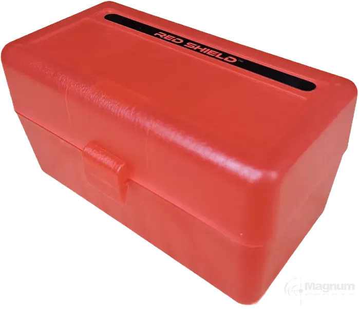 Red Shield Rifle .308 (or similar) Ammo Box - 50 Round