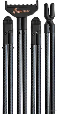 4 Stable Sticks - Bush Essential (Camo, Black, Green)