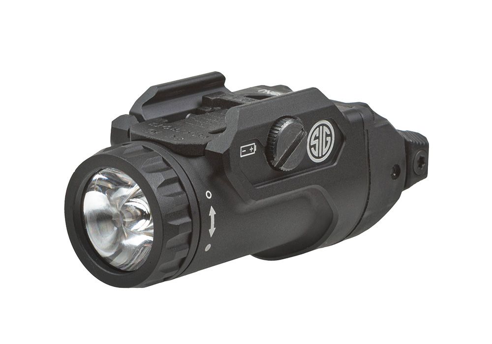 Sig Sauer FOXTROT2R Rechargeable Mounted White Light 700 Lumens BLK - Sig Sauer