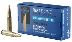 PPU 308 Win 150gr Soft Point