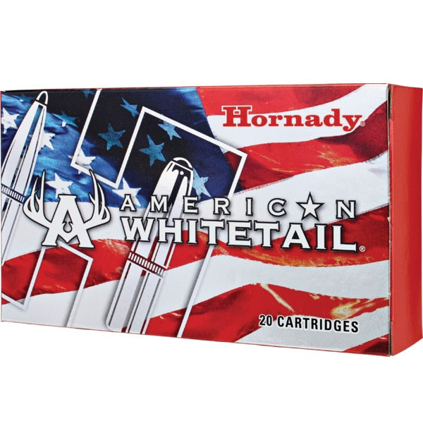 Hornady American Whitetail 223 Remington 60 grain SP ammunition, box of 20