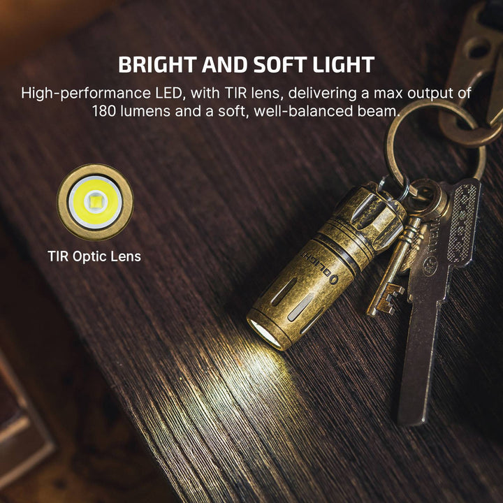 Olight i18 Brass