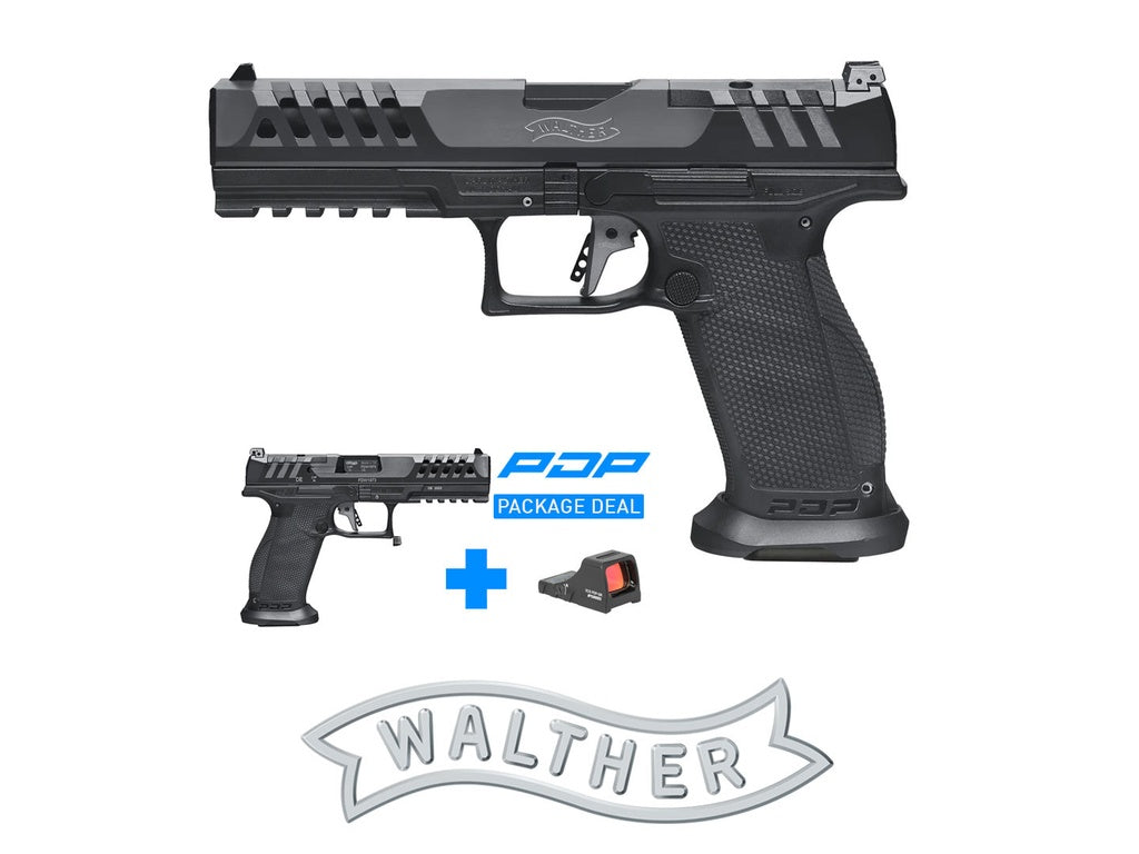 Walther PDP POLYMER MATCH Fullsize 5.0" with Holosun HE507 COMP Green *KIT*