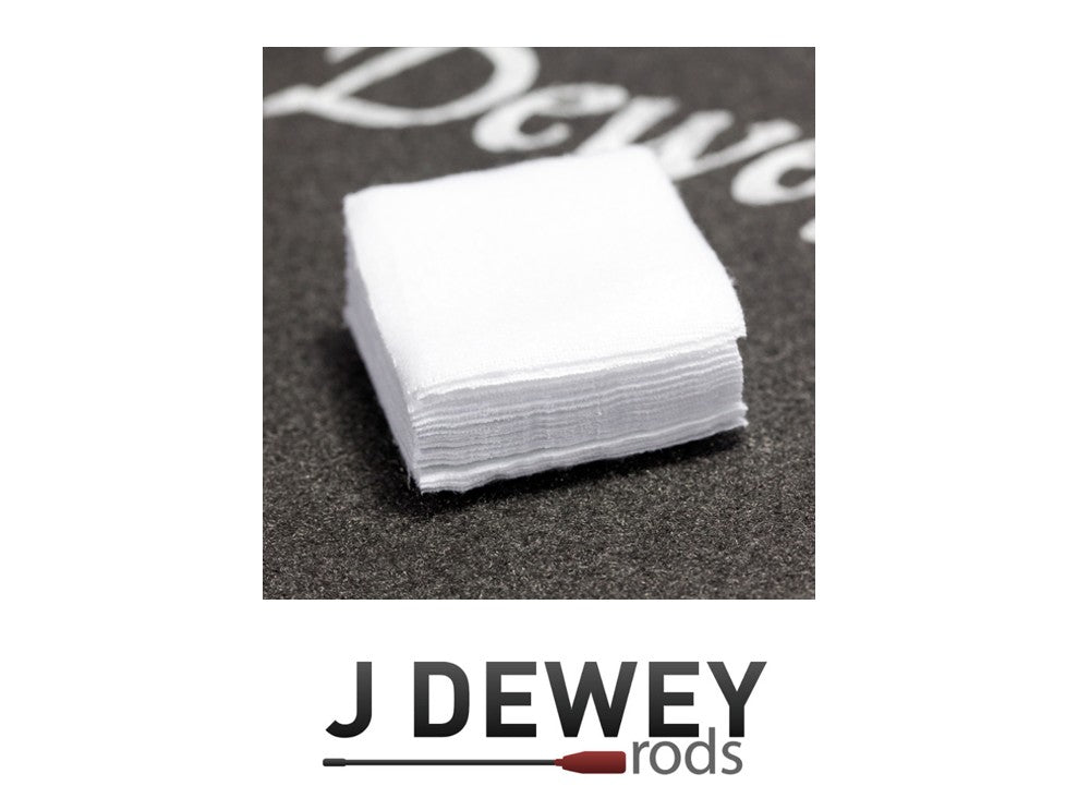 Dewey PS Square Patches 250/100/bag (3/4" for .17 cal., 250/bag)