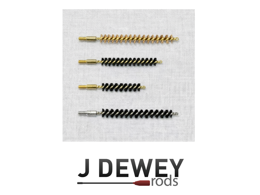 Dewey "No Harm" Nylon Bristle Brushes (.38/357, 9mm Pistol (B-38))