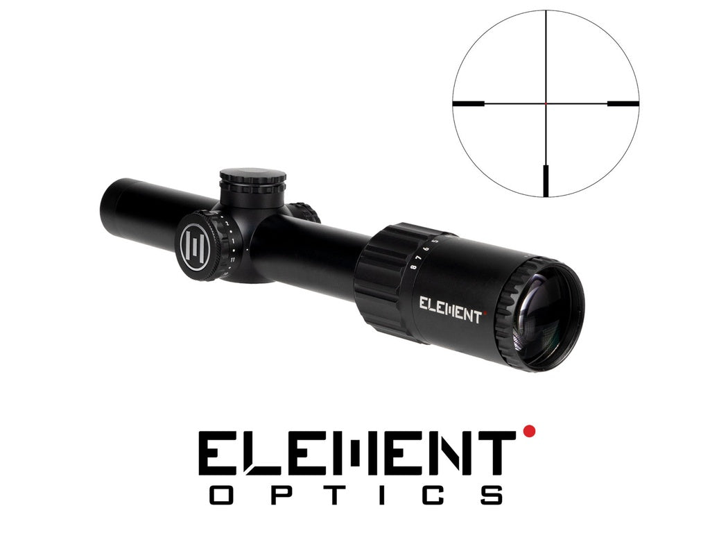 Element Optics Helix HD 1-8x24 LPVO - L4A Fiber MRAD
