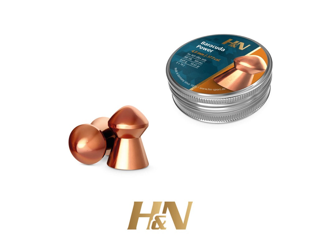 H&N Baracuda Power .177 (4.50)/300PKT/50CTN