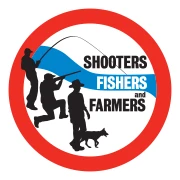 Shooters, Fishers and Farmers Party logo