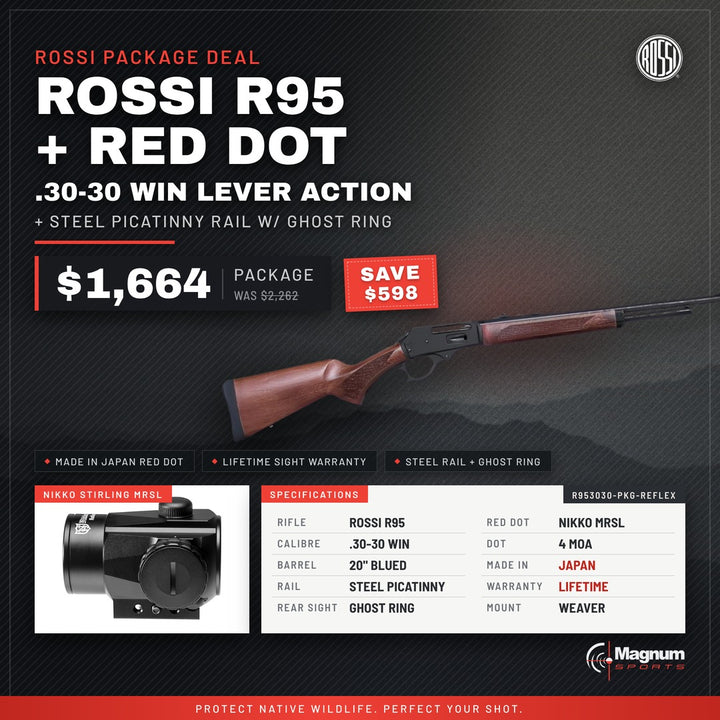 Rossi Special Package - Reflex Sight - Magnum Sports advert, $1,664