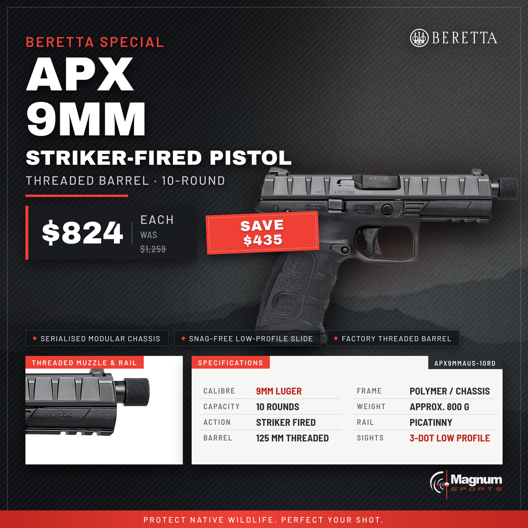 Beretta APX pistol promo