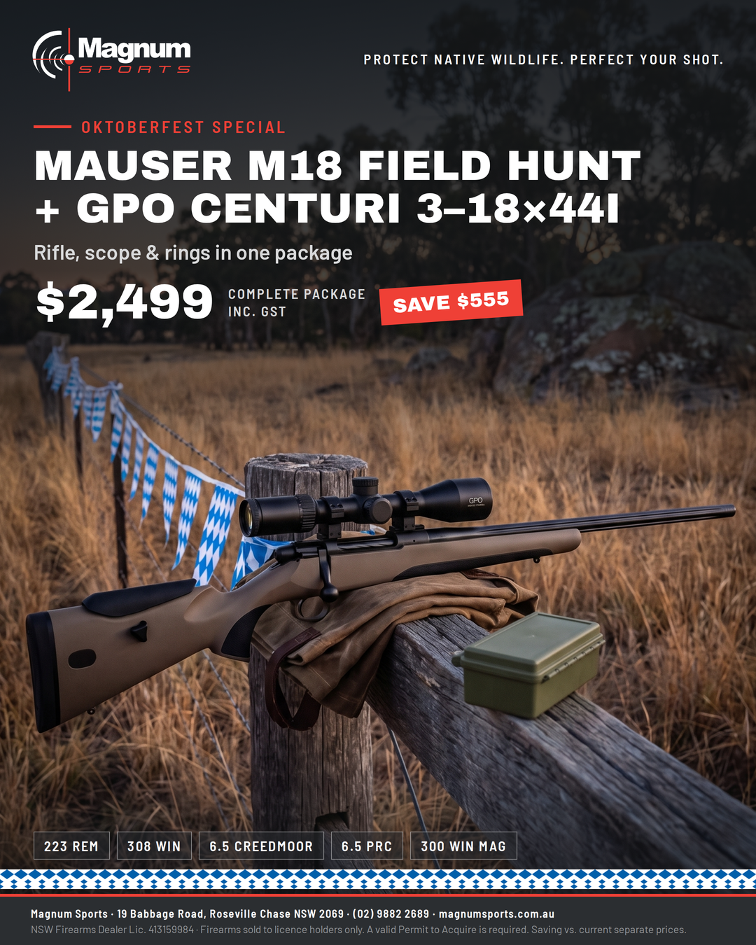 Oktoberfest M18 Centuri special at Magnum Sports