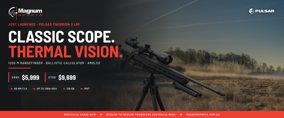 Pulsar Thermion 3 LRF thermal riflescope launch