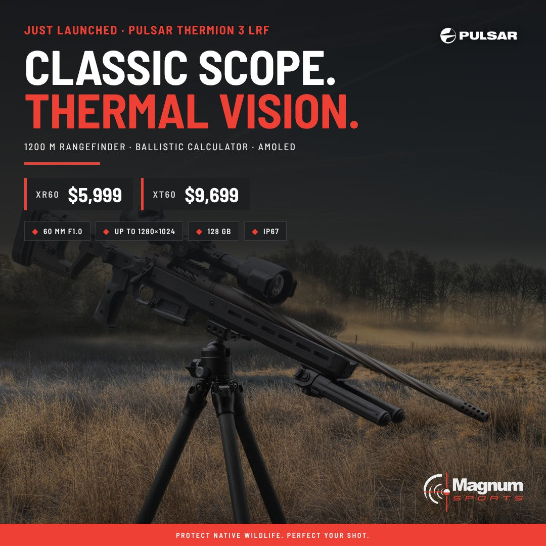 Pulsar Thermion 3 LRF thermal riflescope launch