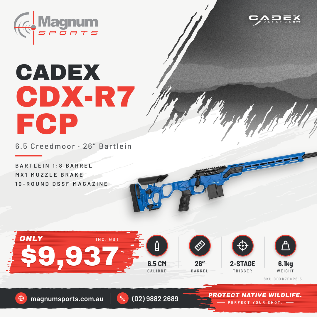 Cadex CDX-R7 FCP SA Rifle - 6.5 Creedmoor 26" Bartlein Barrel - Magnum Sports advert