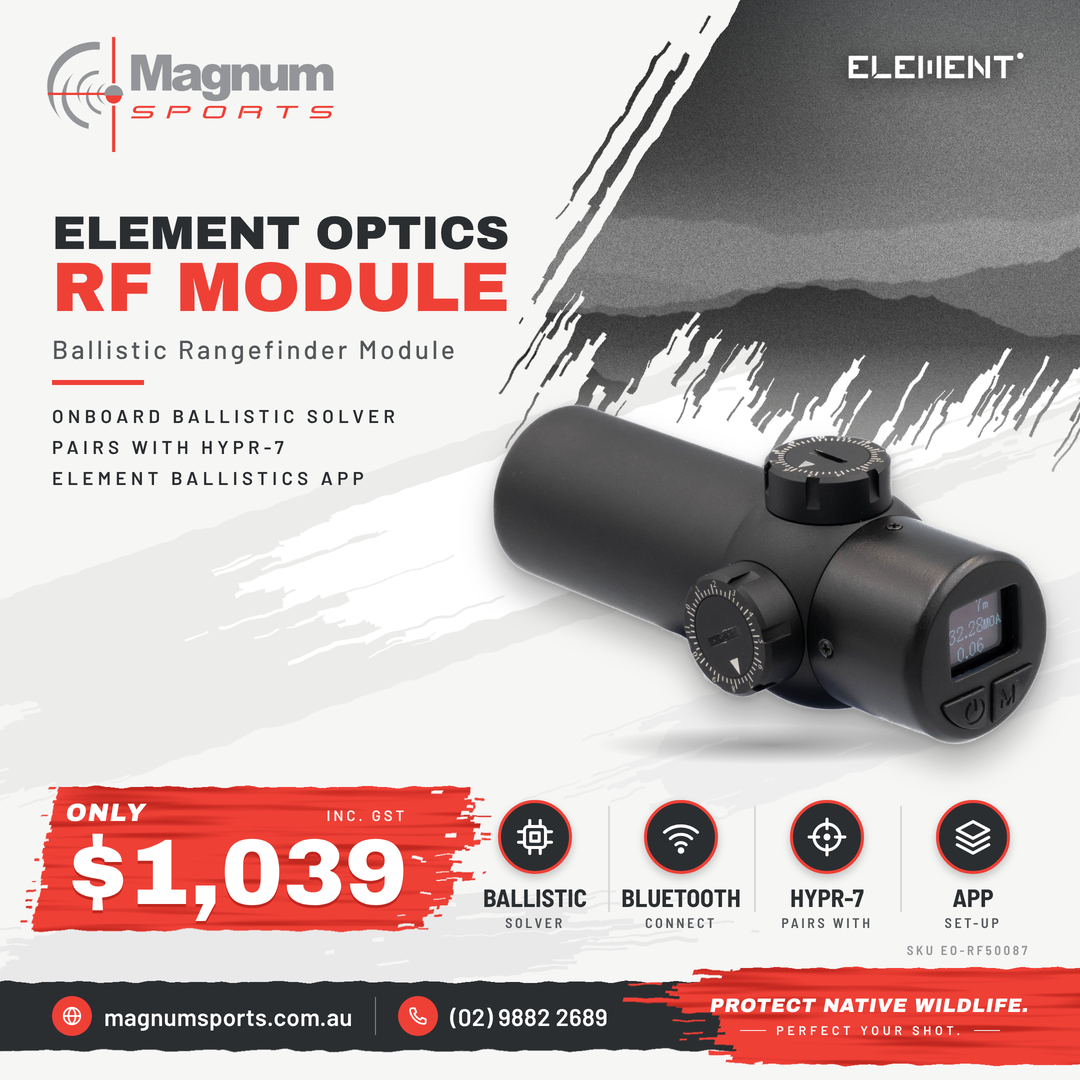 Element Optics RF Module with Ballistics - Magnum Sports advert