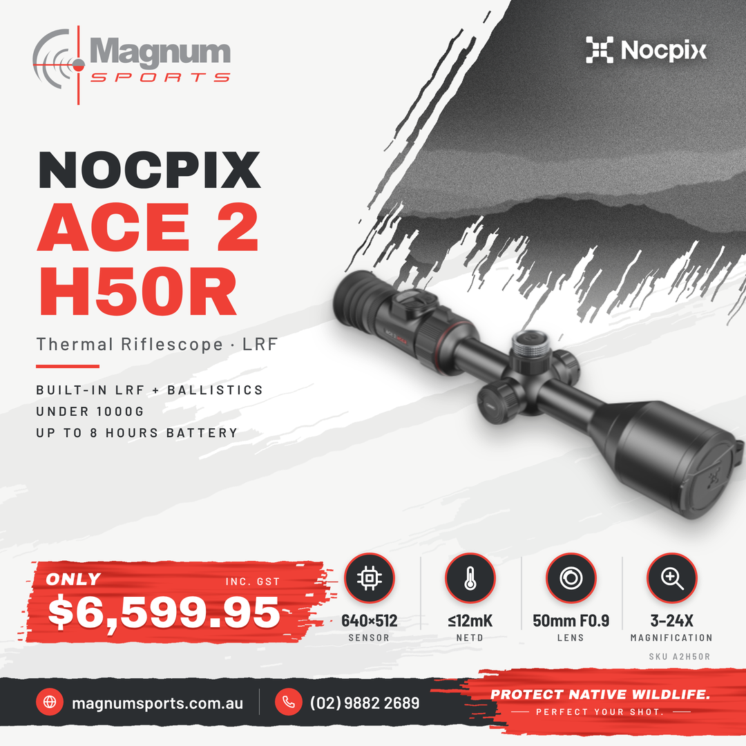 Nocpix Ace 2 H50R - Magnum Sports advert