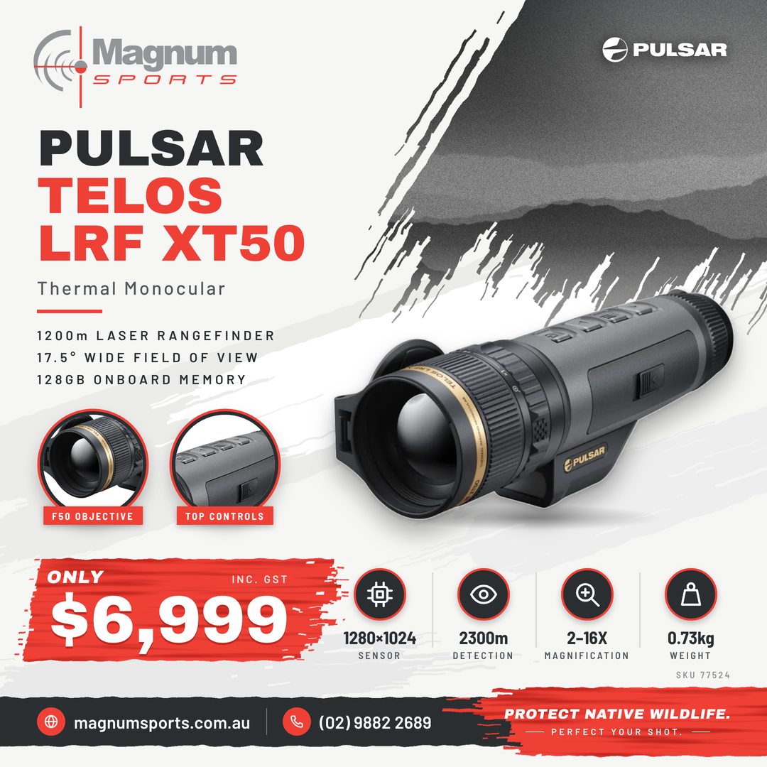 Pulsar Telos LRF XT50 - Magnum Sports advert