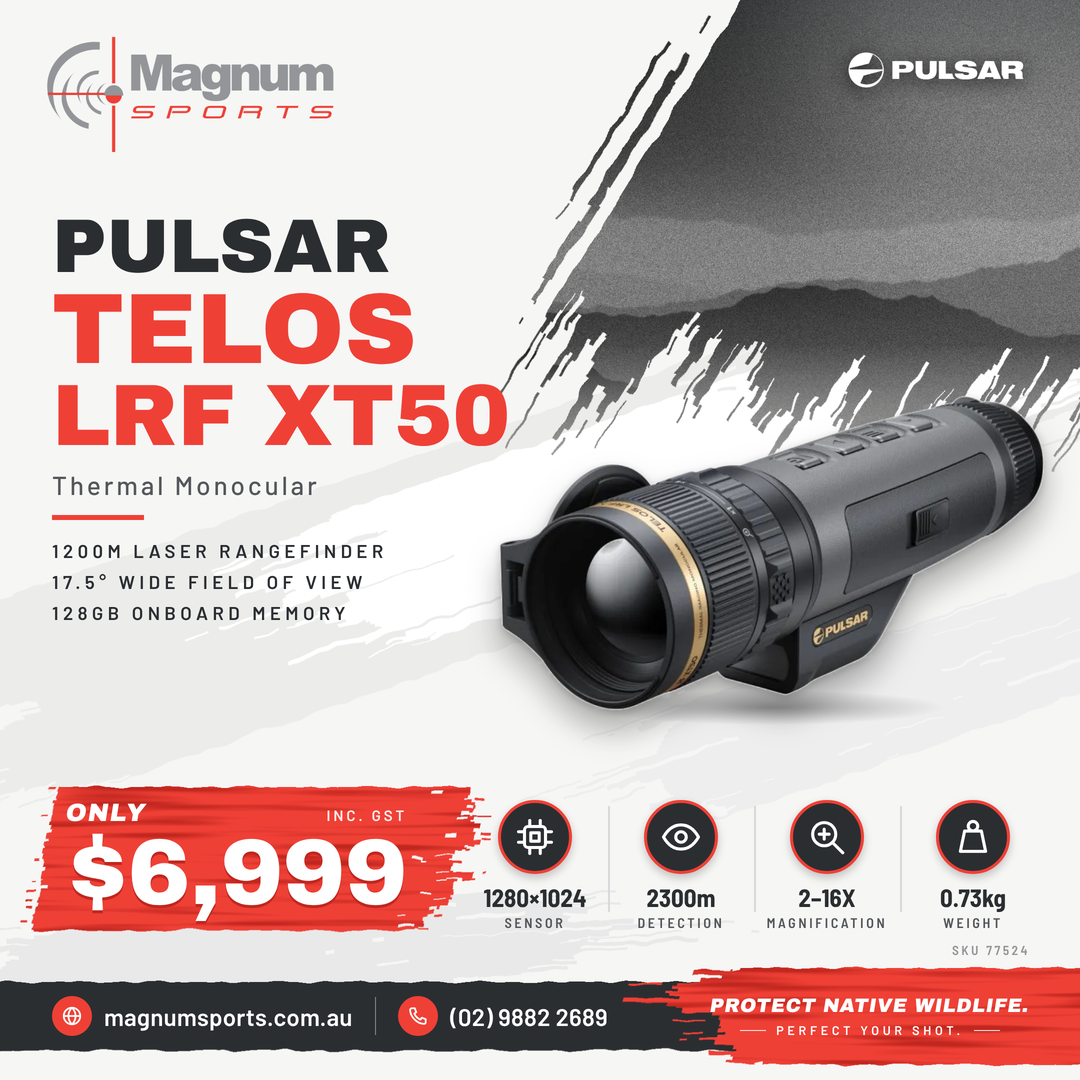 Pulsar Telos LRF XT50 - Magnum Sports advert