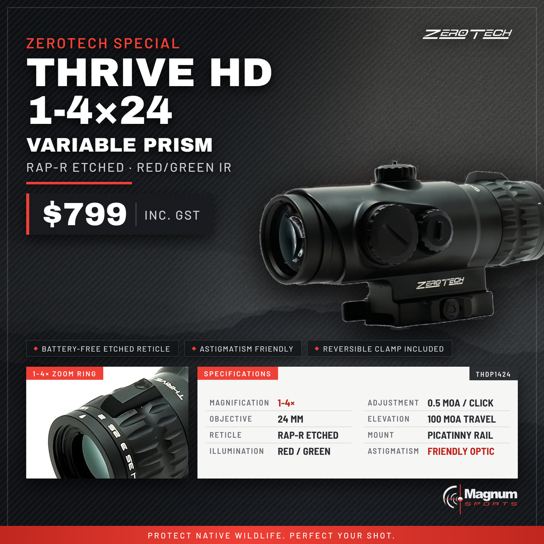 Zerotech Thrive HD scopes flash sale