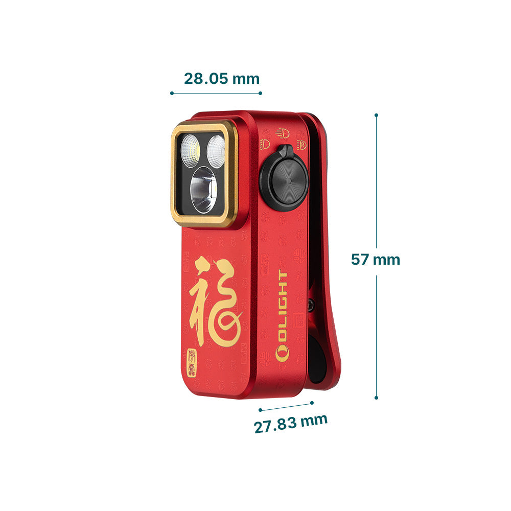 Olight Oclip Pro Fortune Snake Special Edition
