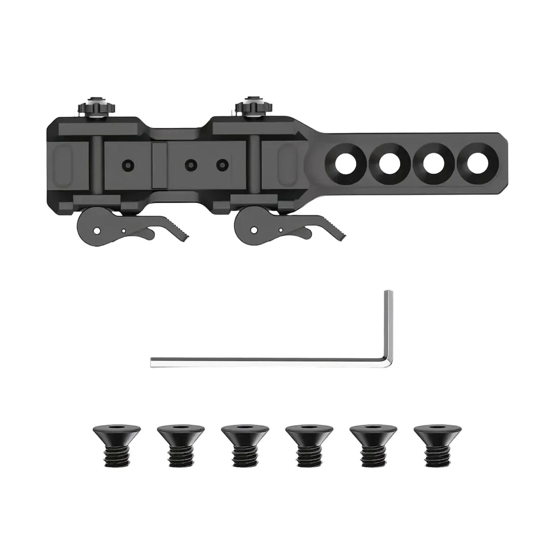 oneleaf.ai Quick Detach Cantilever Mount for Mars MT1000LRF Thermal Scope - New Version with recoil lug