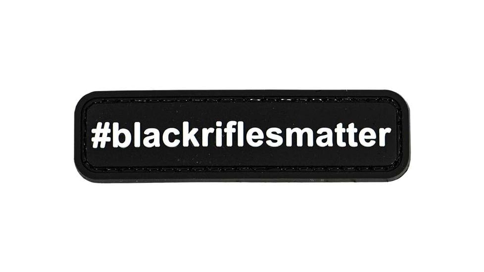 Merica Life Black Rifles Matter PVC Patch