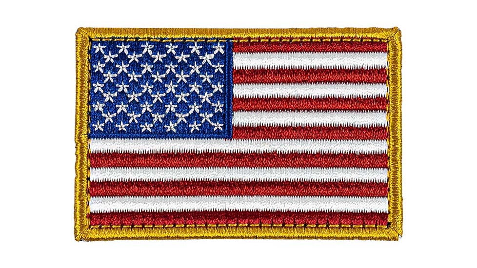 Merica Life Embroidered US Flag Patch
