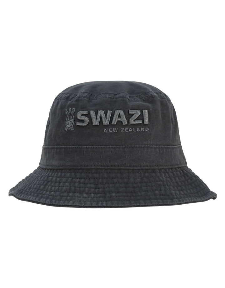 Swazi Bucket Hat in Black