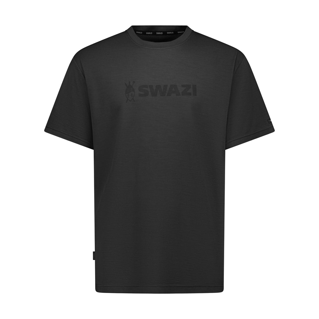 Swazi Kaimai Short Sleeved Tee in Black