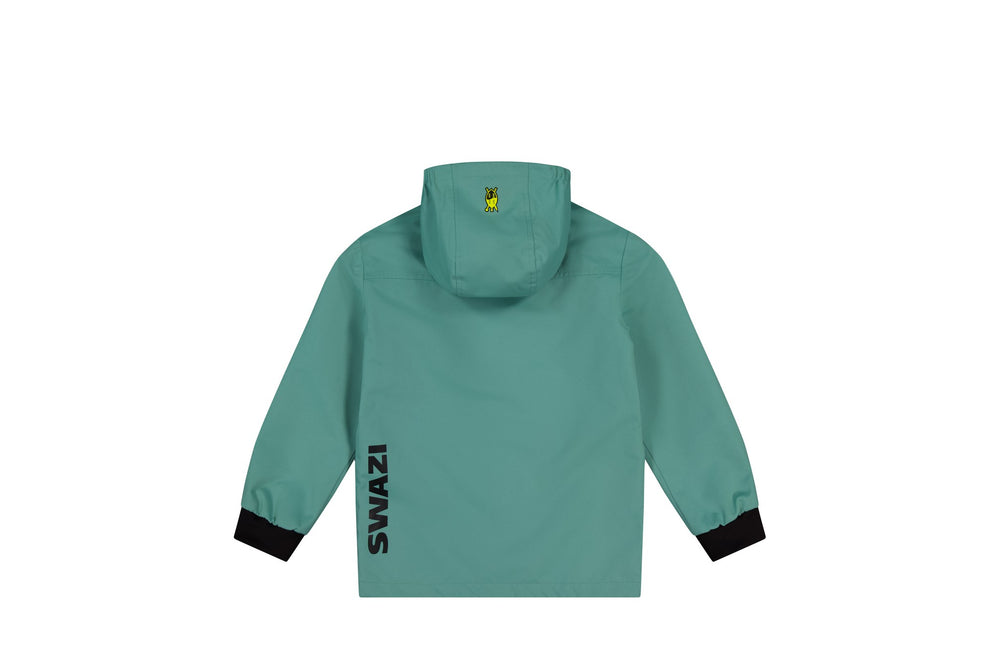 Swazi Kid's Mangrove Rain Jacket in Teal