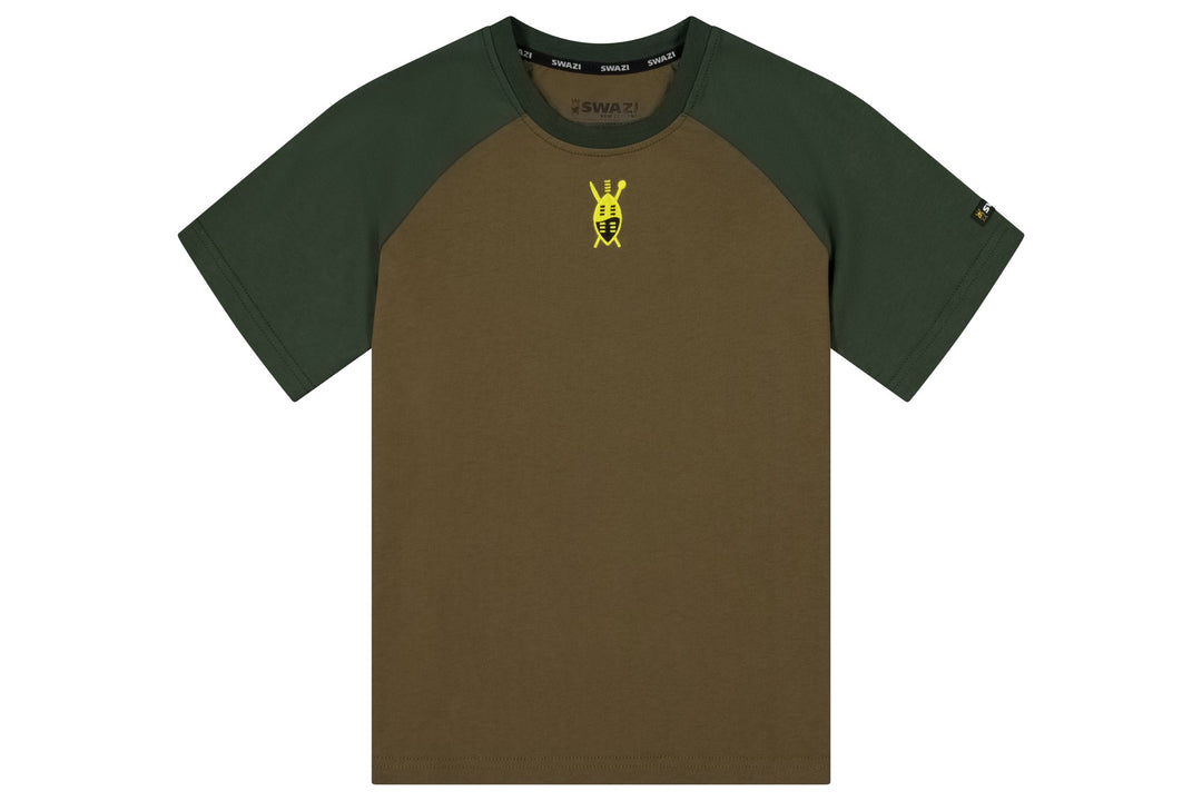 Swazi Kid's Rimu Tee in European Olive