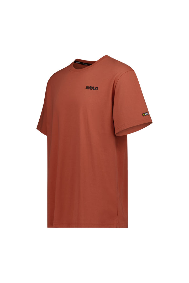 Swazi Pillar Hunting Tee in Brick