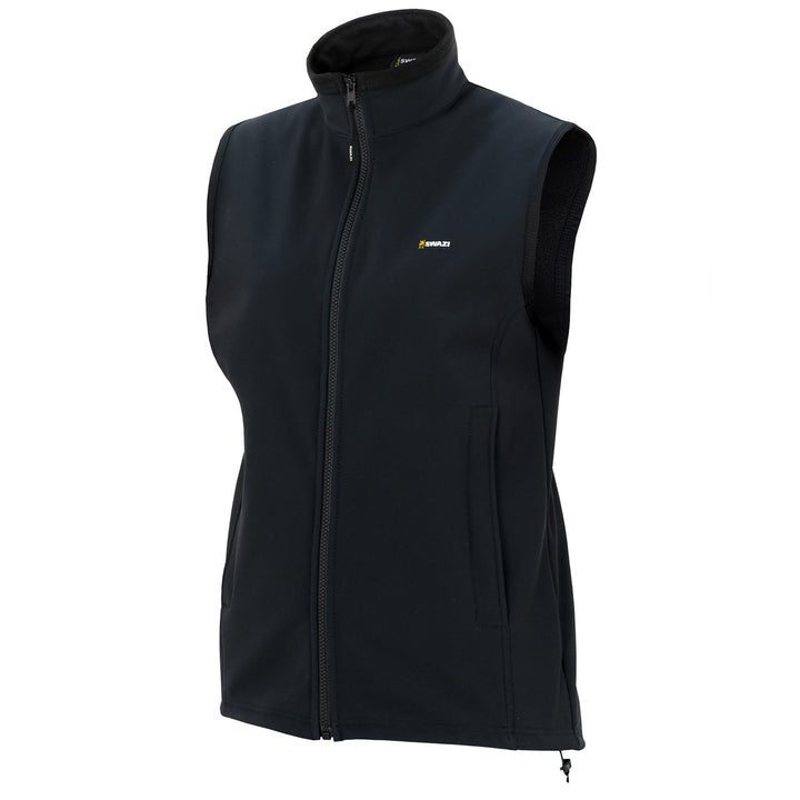Swazi Sable Vest in Black