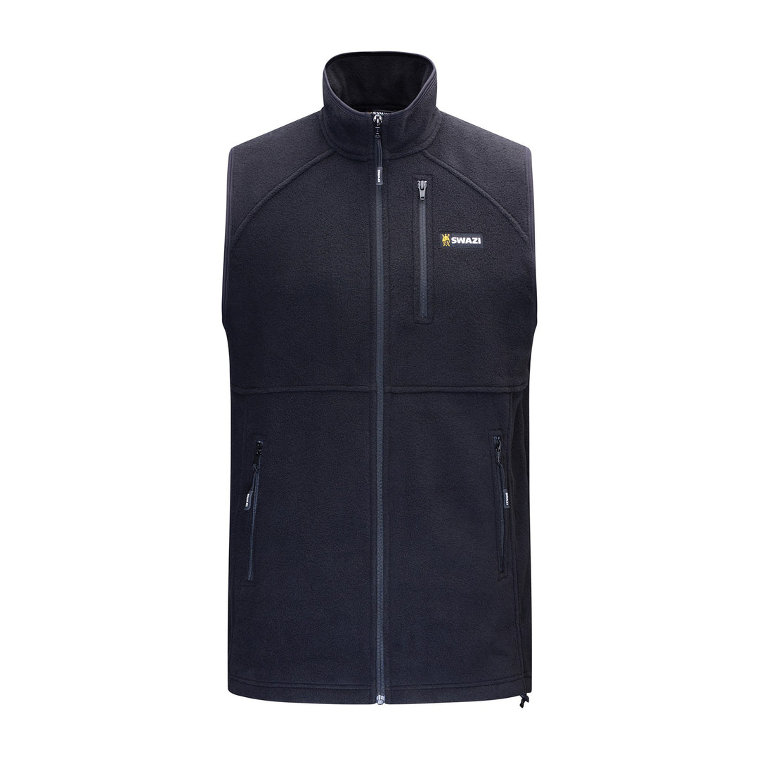 Swazi Sherpa Vest in Black