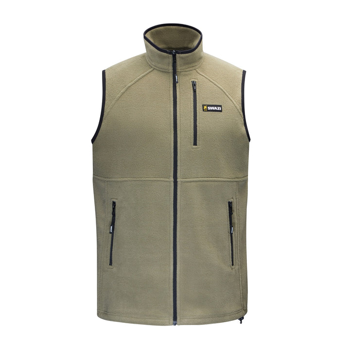 Swazi Sherpa Vest in Tussock