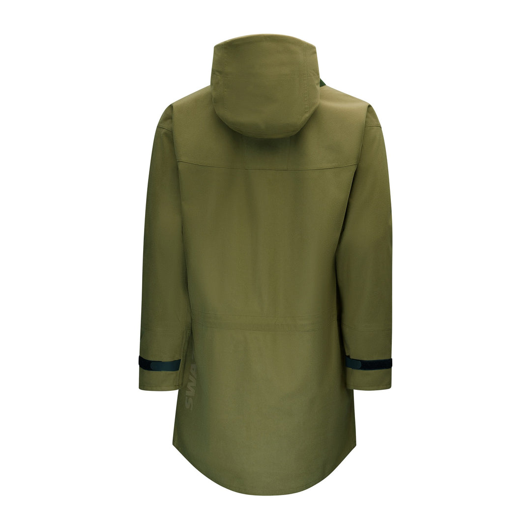 Swazi Tahr XP Anorak + Pit Zips in Tussock Green