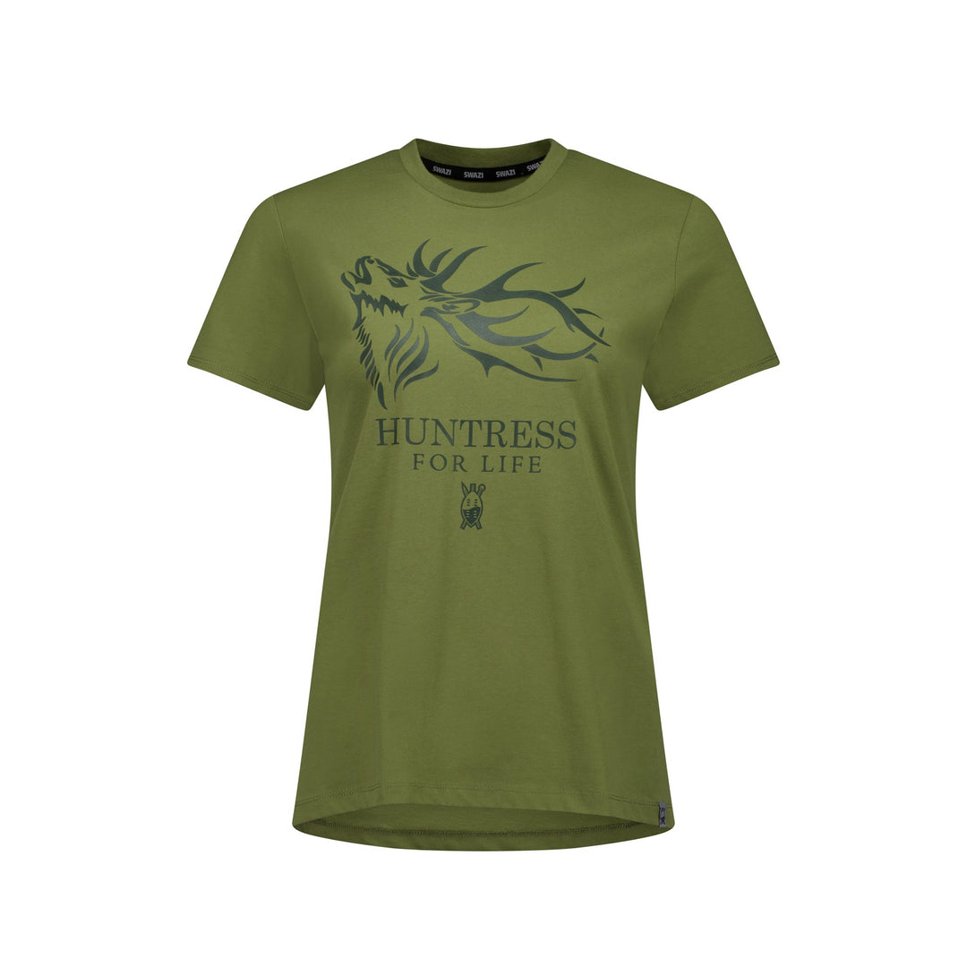 Swazi Tarns Tee in Olive Green