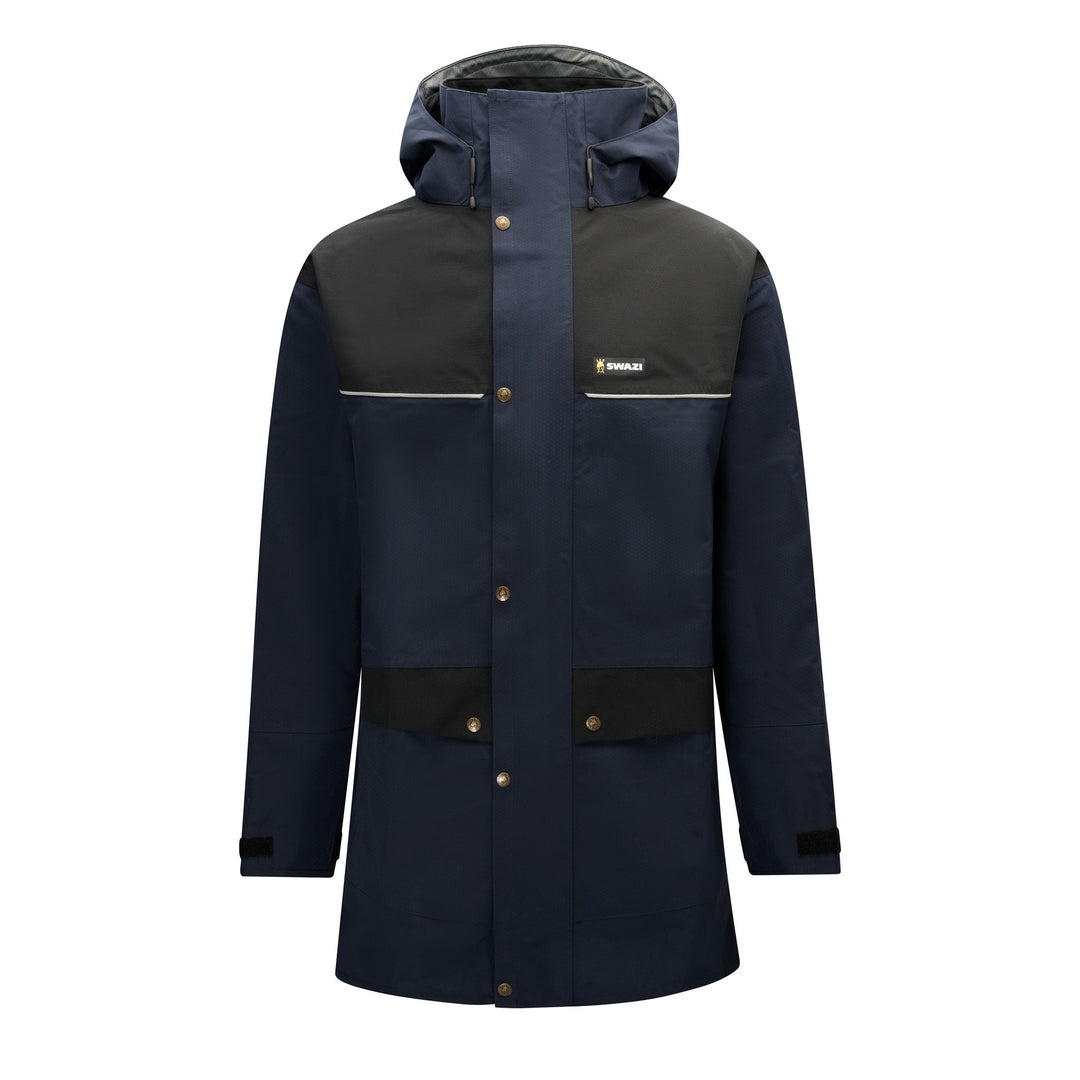 Swazi Torrent Jacket in Navy / Black